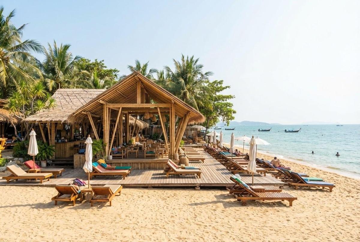 Bamboo Beach restaurant Wong Amat