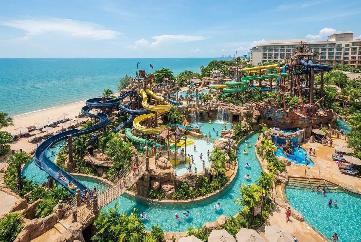 Centara Grand Mirage water park