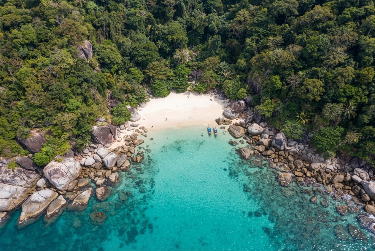 Kamala and Surin beaches Phuket